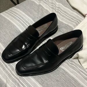 Salvatore Ferragamo men’s penny loafers.